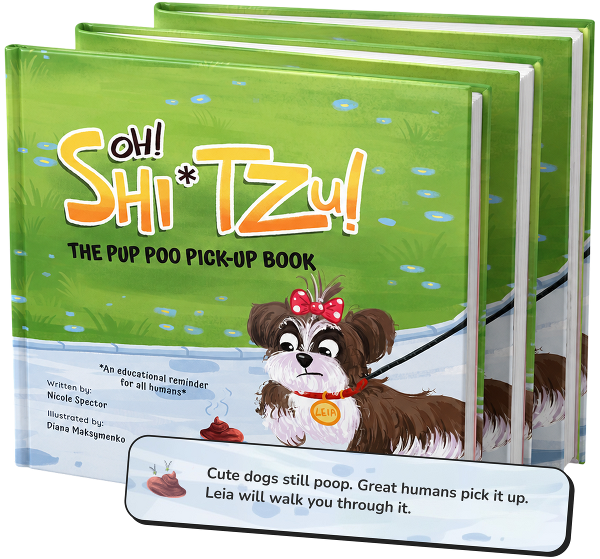 Oh! Shi*Tzu! — The Pup Poo Pick-Up Book
